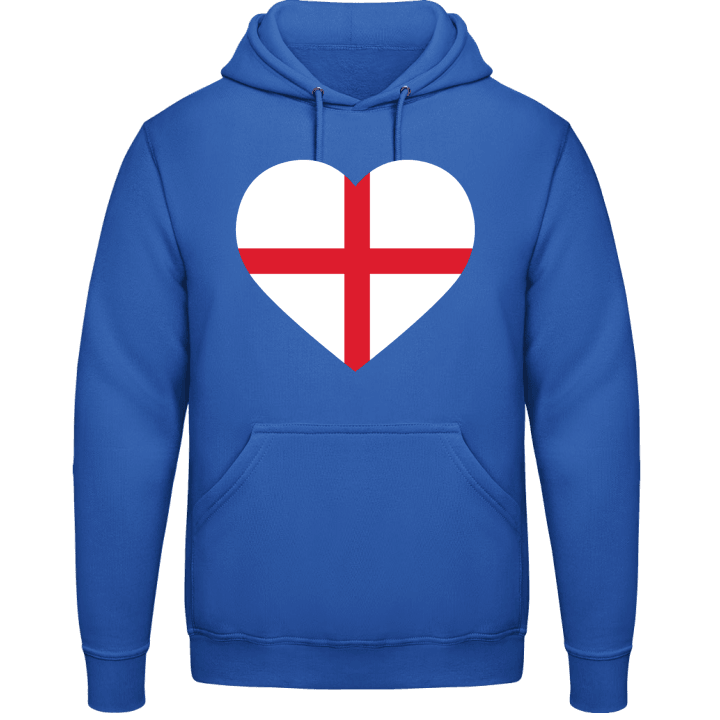 England Heart Flag Sudadera con capucha contain pic
