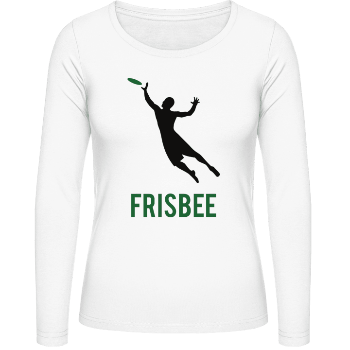 Frisbee Vrouwen Lange Mouw Shirt contain pic
