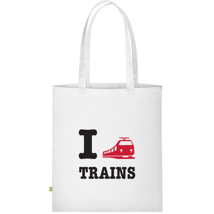 I Love Trains Stofftasche 0 image