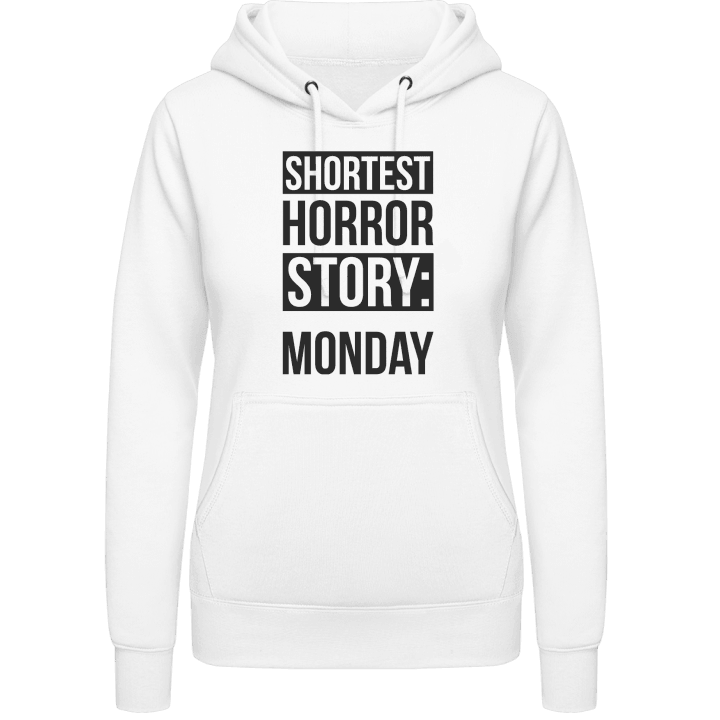 Shortest Horror Story Monday Women Hoodie contain pic