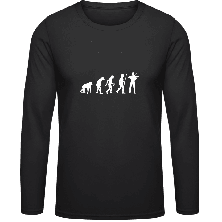 Violinist Evolution Shirt met lange mouwen contain pic