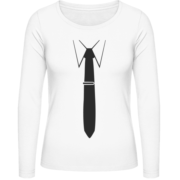 Businessman Uniform T-shirt à manches longues pour femmes contain pic