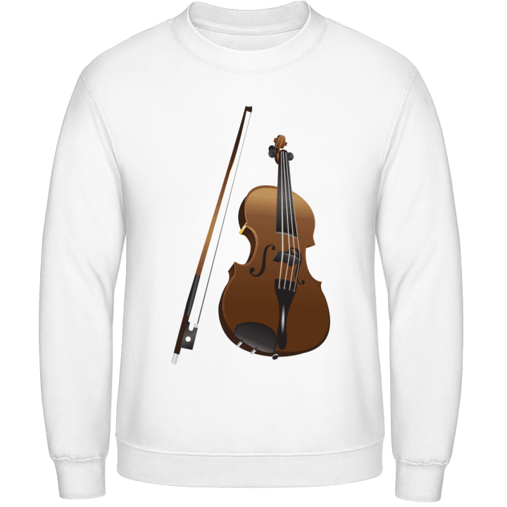 Violin Realistic Sweatshirt contain pic