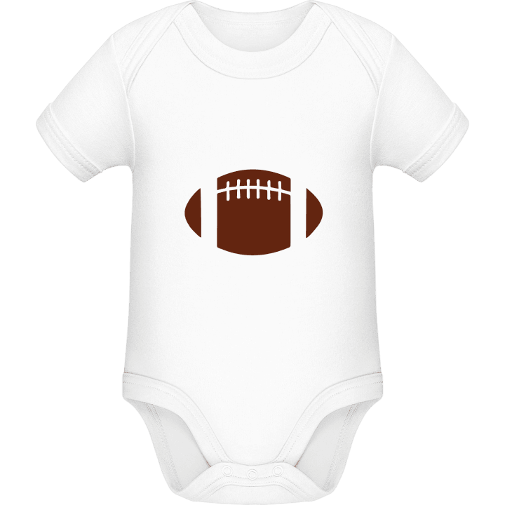 American Football Ball Baby romper kostym contain pic