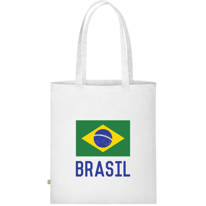 Brasilian Flag Bolsa de tela contain pic