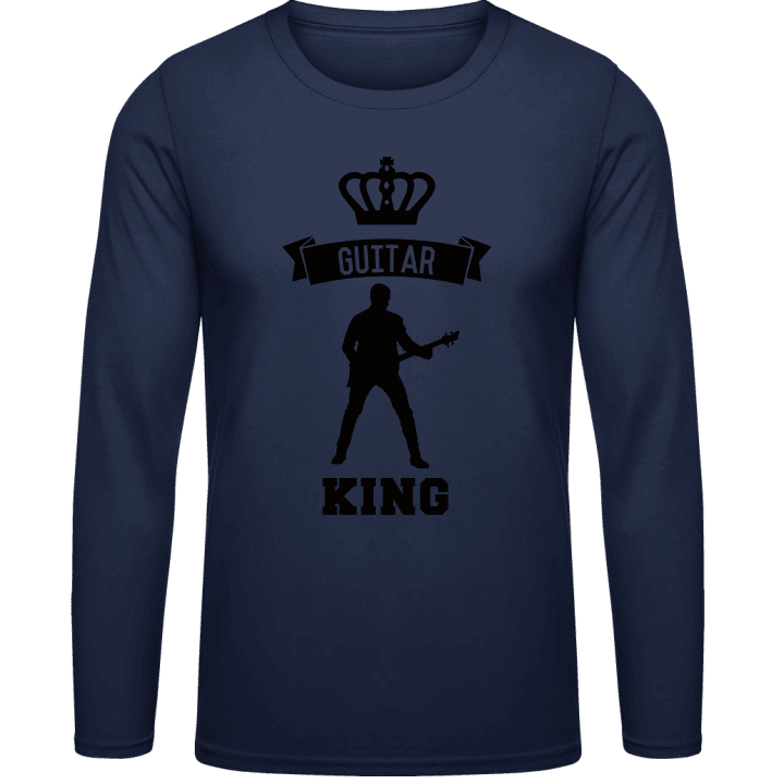 Guitar King T-shirt à manches longues contain pic