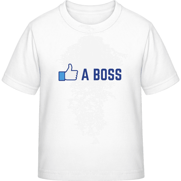 Like A Boss T-shirt för barn contain pic