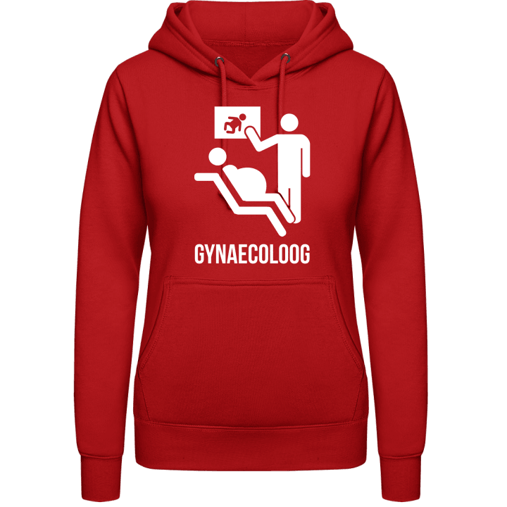Gynaecoloog Vrouwen Hoodie contain pic