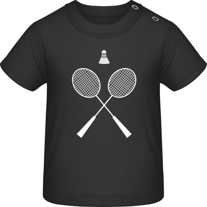 Badminton Equipment Camiseta de bebé contain pic