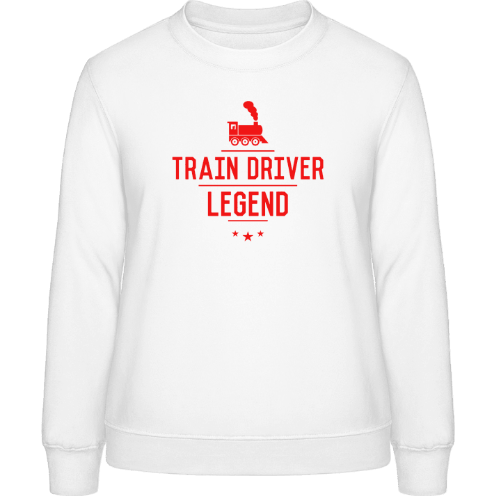 Train Driver Legend Vrouwen Sweatshirt contain pic