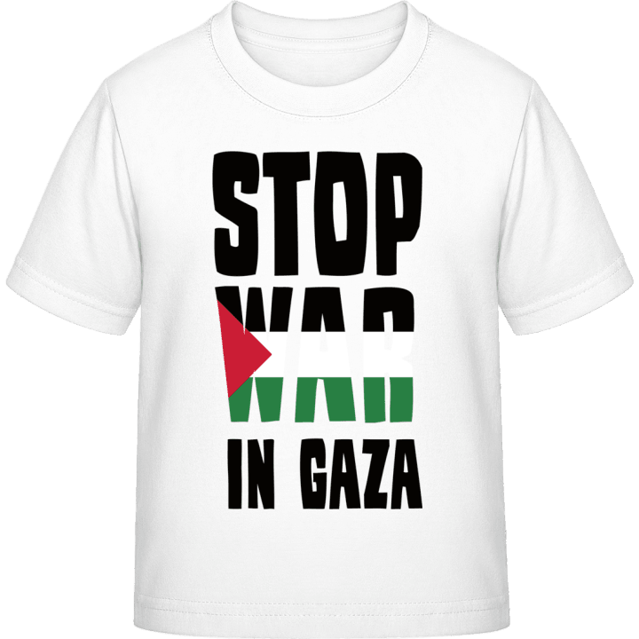 Stop War In Gaza Kids T-shirt contain pic