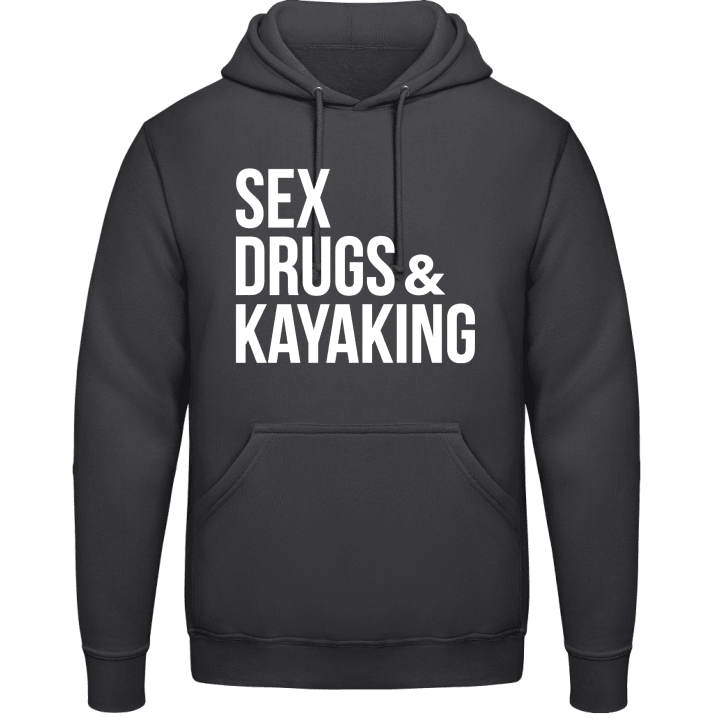 Sex Drugs Kayaking Felpa con cappuccio contain pic