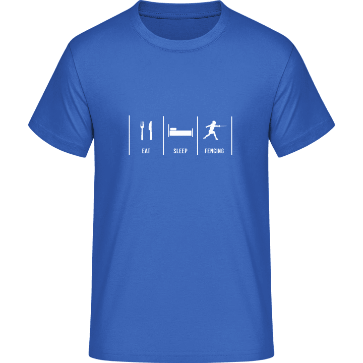 Eat Sleep Fencing T-skjorte 0 image