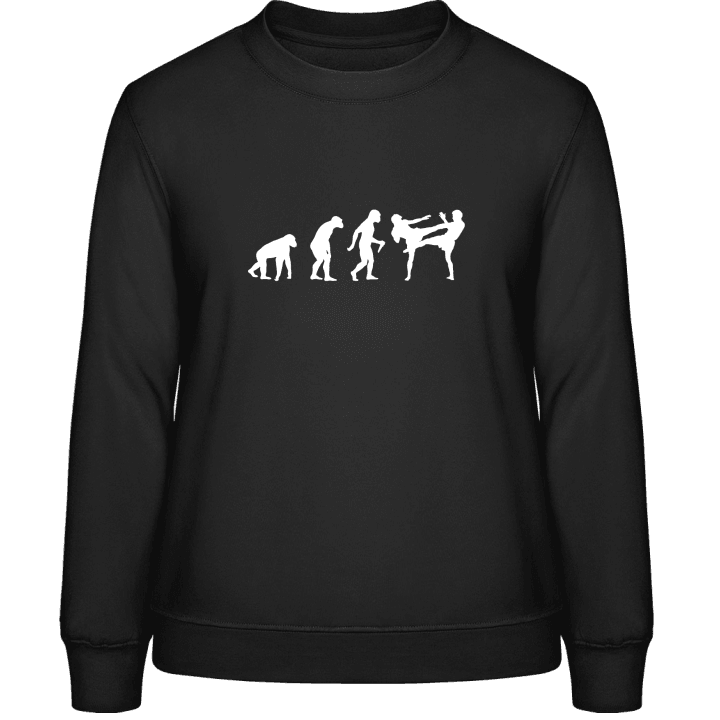 Kickboxing Evolution Sweatshirt för kvinnor contain pic