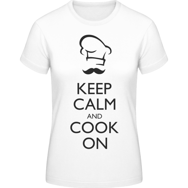 Cook On T-skjorte for kvinner contain pic