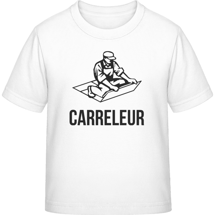 Carreleur Kinderen T-shirt contain pic