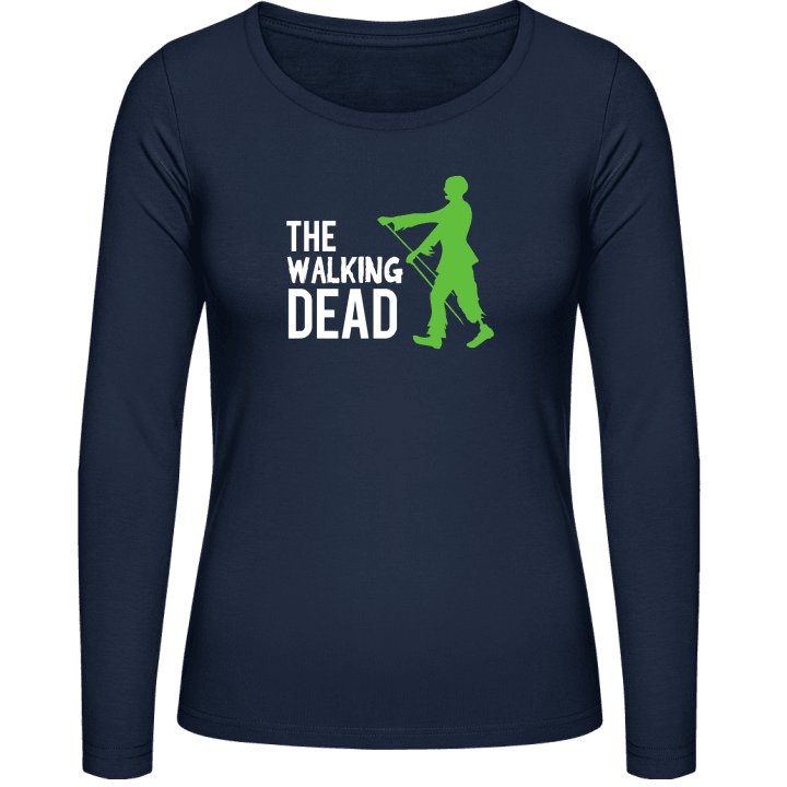 The Walking Dead Nordic Walking Vrouwen Lange Mouw Shirt contain pic