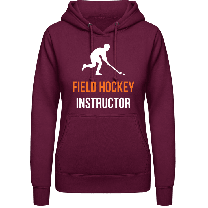 Field Hockey Instructor Vrouwen Hoodie contain pic