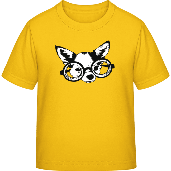 Chihuahua With Glasses T-shirt för barn 0 image