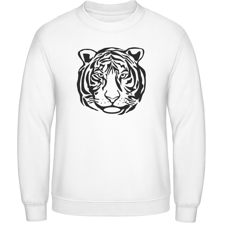 Tiger Face Outline Sweatshirt 0 image