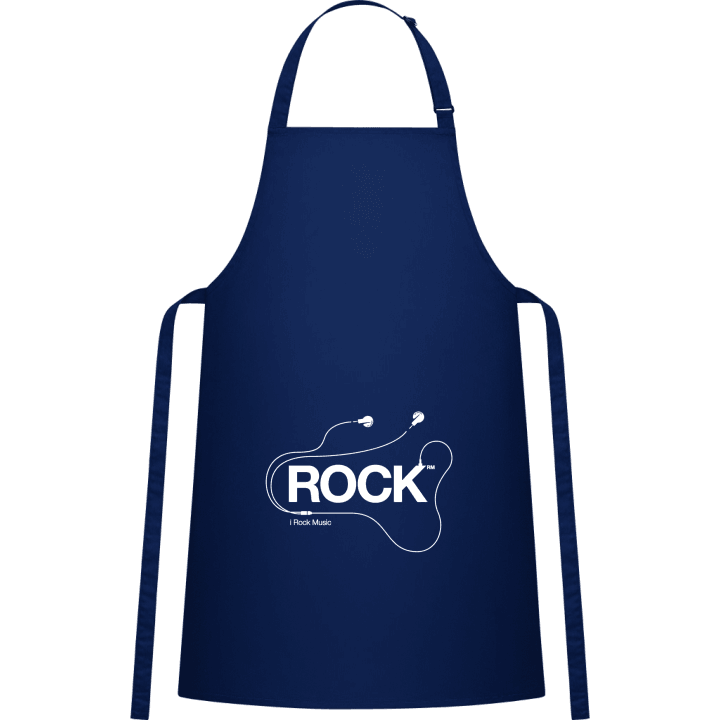 Rock Headphones Förkläde för matlagning contain pic