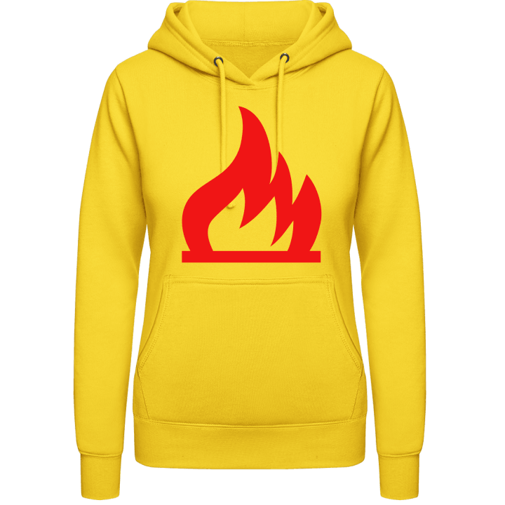 Fire Flammable Sudadera con capucha para mujer 0 image
