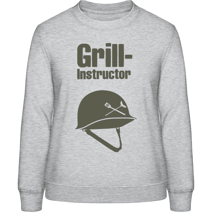 Grill Instructor Vrouwen Sweatshirt contain pic