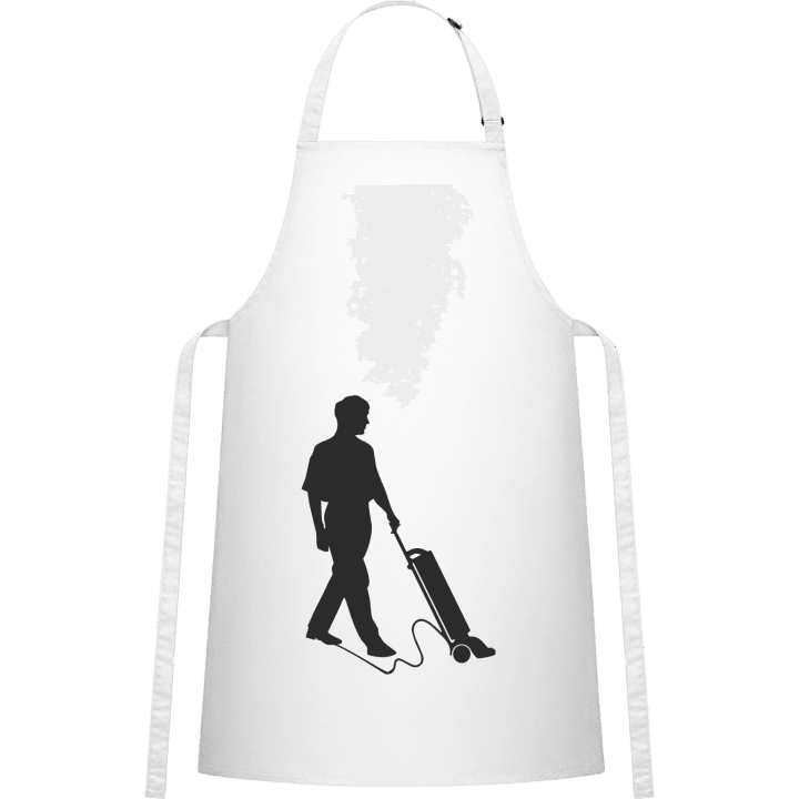 Cleaner Silhouette Male Kitchen Apron contain pic