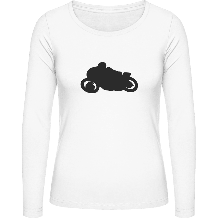 Racing Motorbike Langermet skjorte for kvinner contain pic