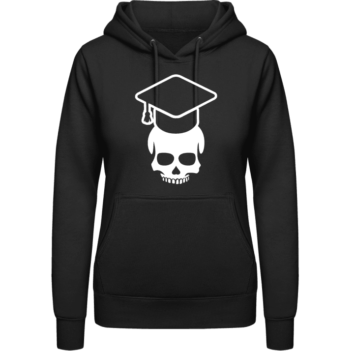 Graduation Skull Vrouwen Hoodie contain pic