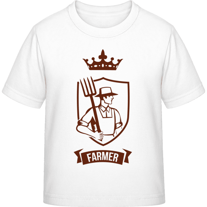 Farmer King T-shirt pour enfants contain pic