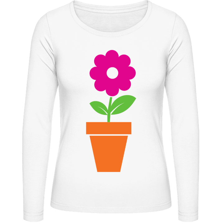 Flowerpot Vrouwen Lange Mouw Shirt 0 image