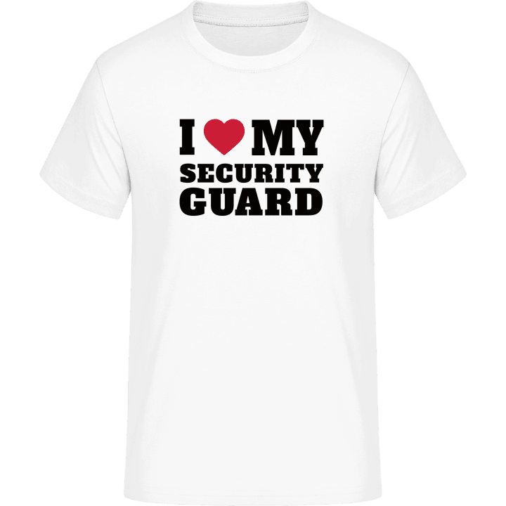 I Love My Security Guard Camiseta 0 image