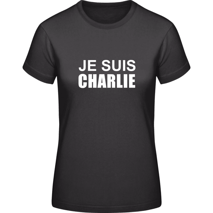 Je suis Charlie T-shirt för kvinnor contain pic