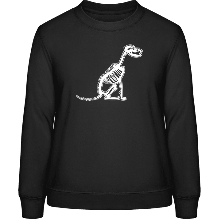 Hund Skelett Frauen Sweatshirt 0 image