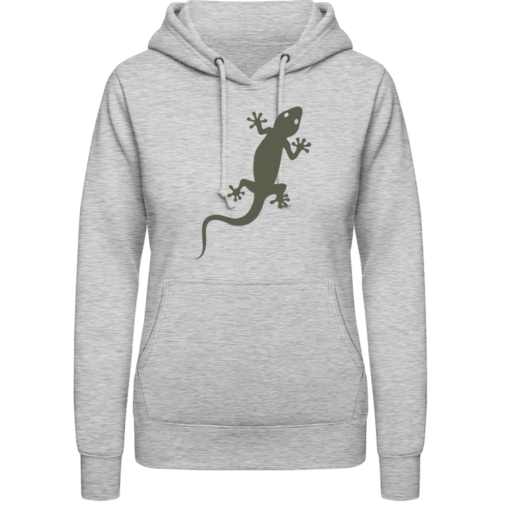 Gecko Silhouette Frauen Kapuzenpulli 0 image