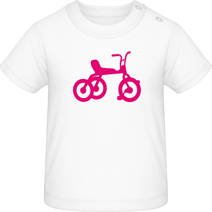 Dreirad Silhouette Baby T-Shirt contain pic