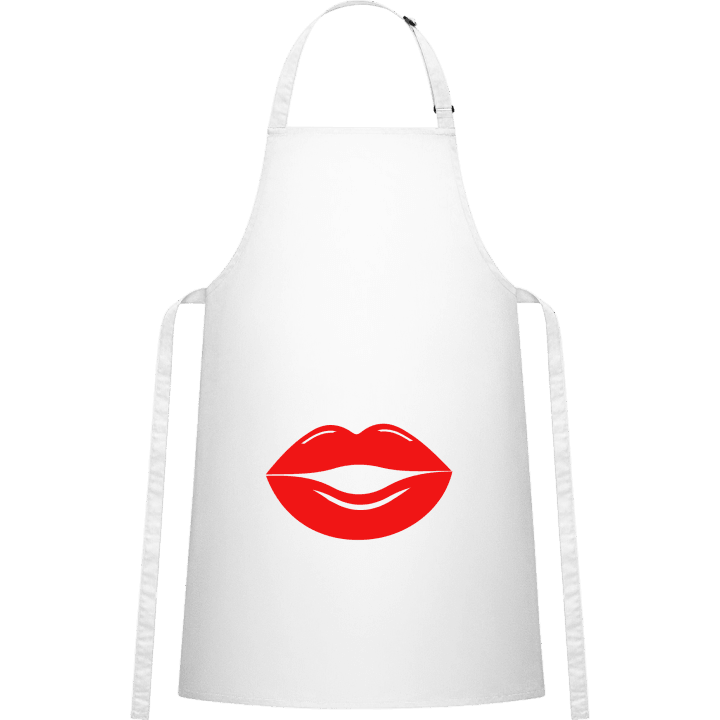 Lips Plastic Delantal de cocina contain pic