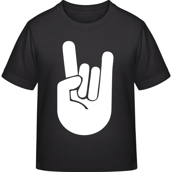 Rock Hand Camiseta infantil contain pic