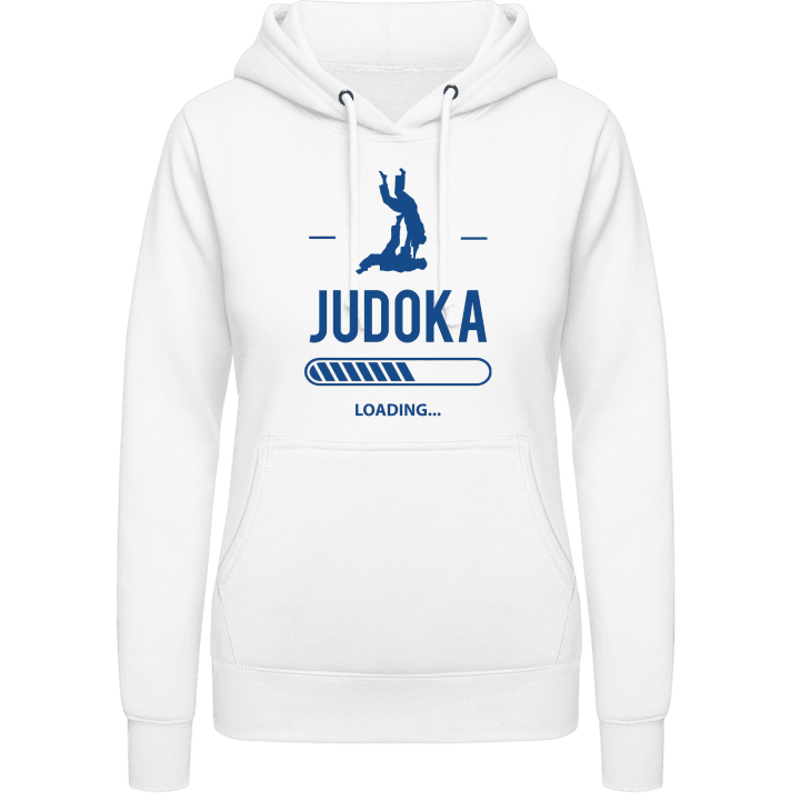 Judoka Loading Felpa con cappuccio da donna contain pic