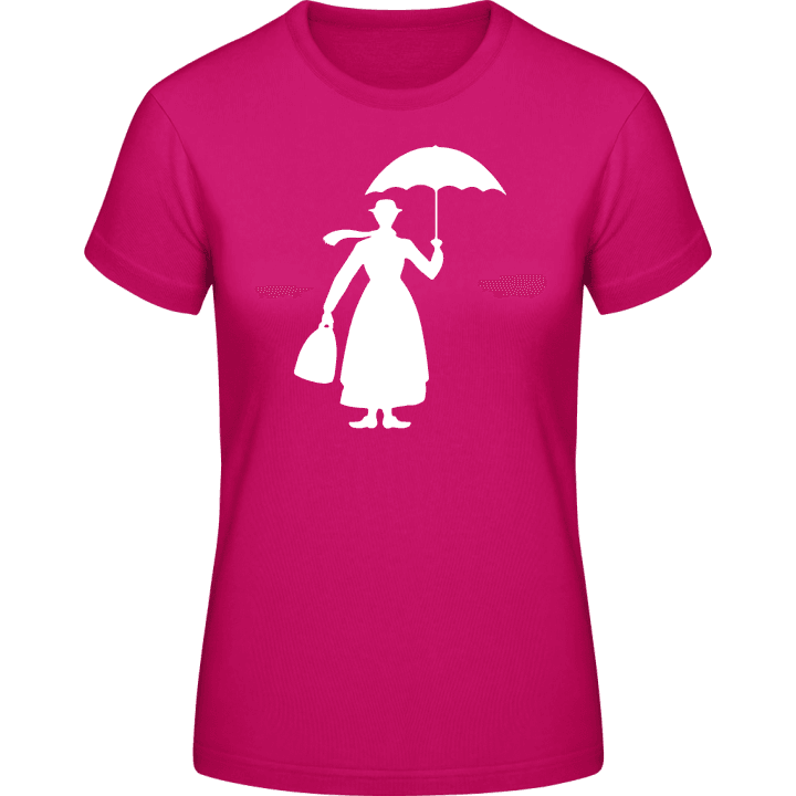 Mary Poppins Silhouette T-shirt för kvinnor 0 image