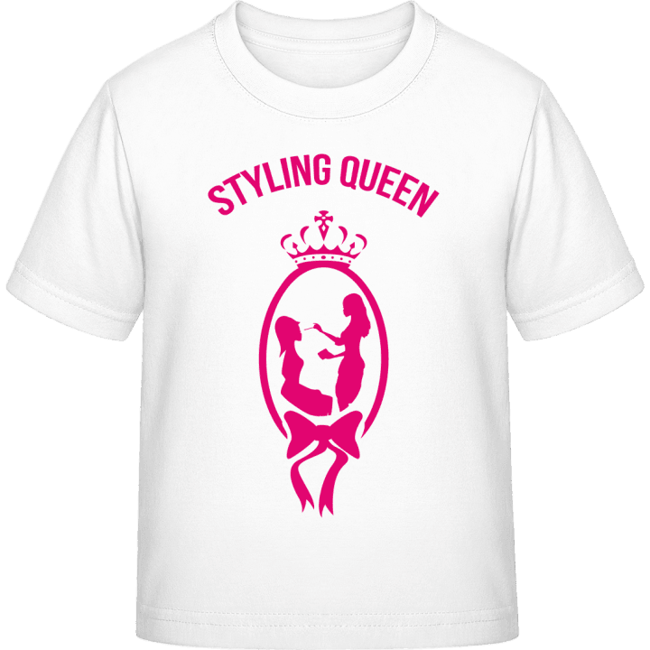 Styling Queen T-shirt pour enfants contain pic