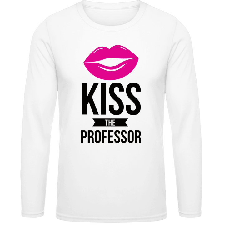 Kiss the professor Shirt met lange mouwen contain pic