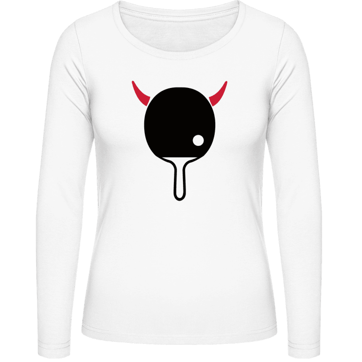 Ping Pong Devil Langermet skjorte for kvinner contain pic