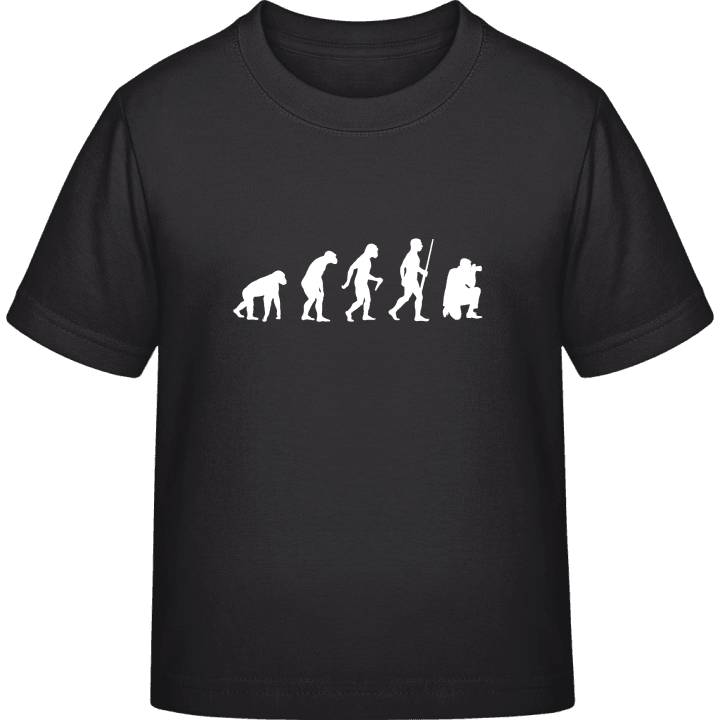 Photographer Evolution T-skjorte for barn contain pic