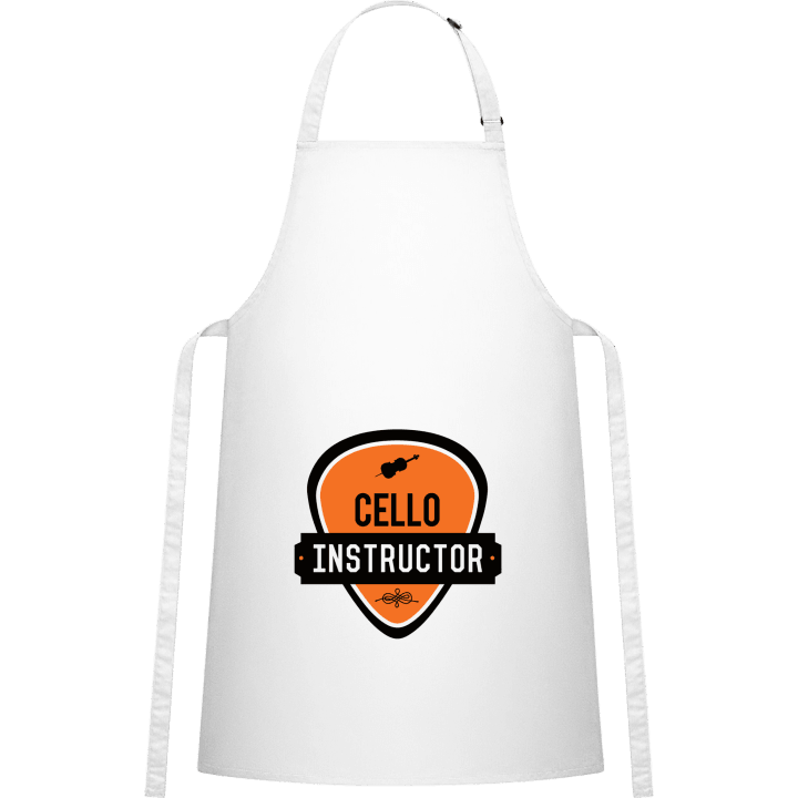 Cello Instructor Kitchen Apron contain pic