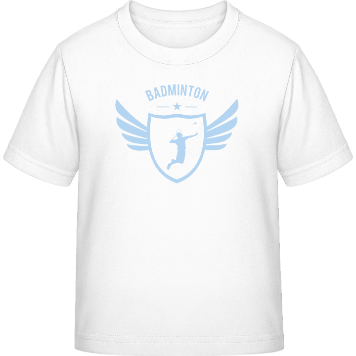 Badminton Winged Camiseta infantil contain pic