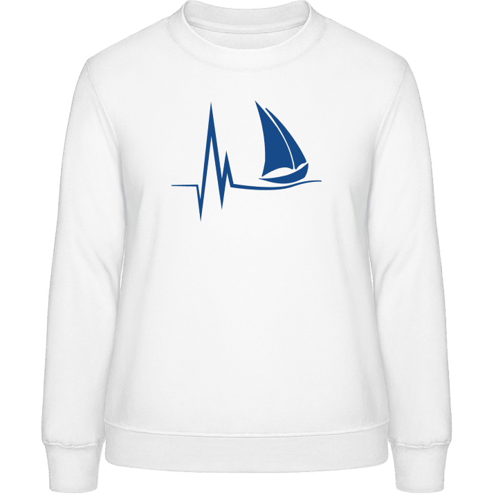 Sailboat Symbol Women Sweatshirt contain pic