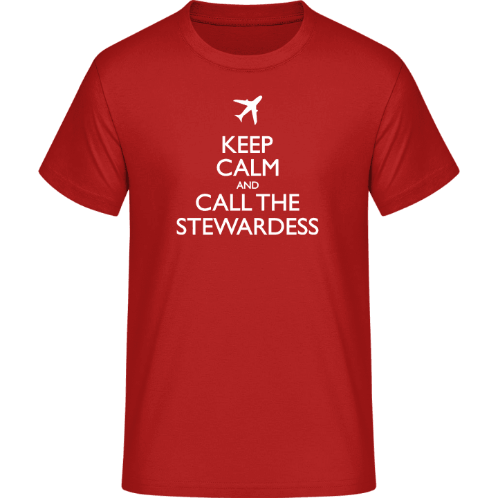 Keep Calm And Call The Stewardess Maglietta 0 image