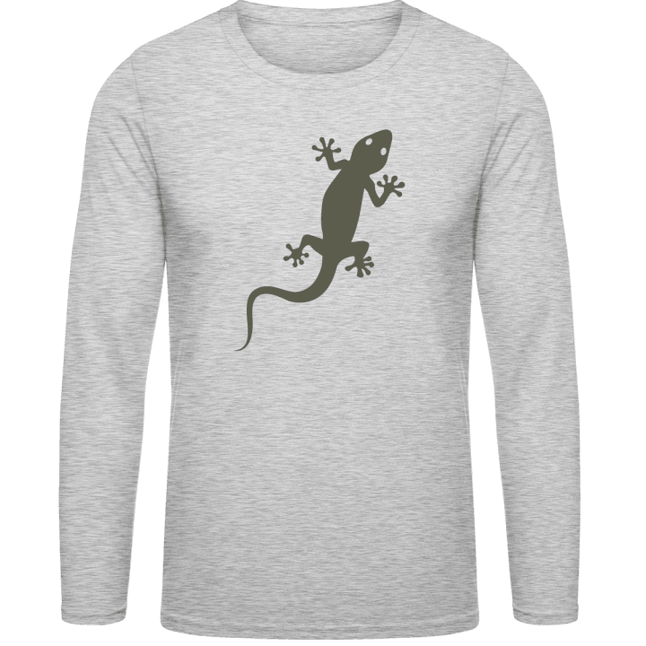 Gecko Silhouette Langarmshirt 0 image